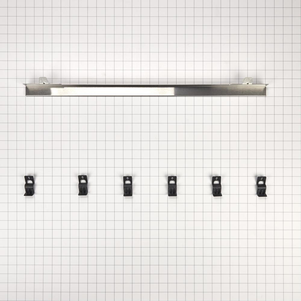 Kitchenaid W10791228 JennAir 27-IN Oven Flush Installation Trim Kit - Stainless Steel for Single/Double Built-In Oven Models (JJW2427DS, JJW2727DS, JJW2827DS)