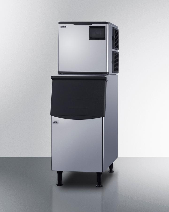 Summit BIM352KBIN 350 Lb. Commercial Ice Machine With Stainless Steel Bin