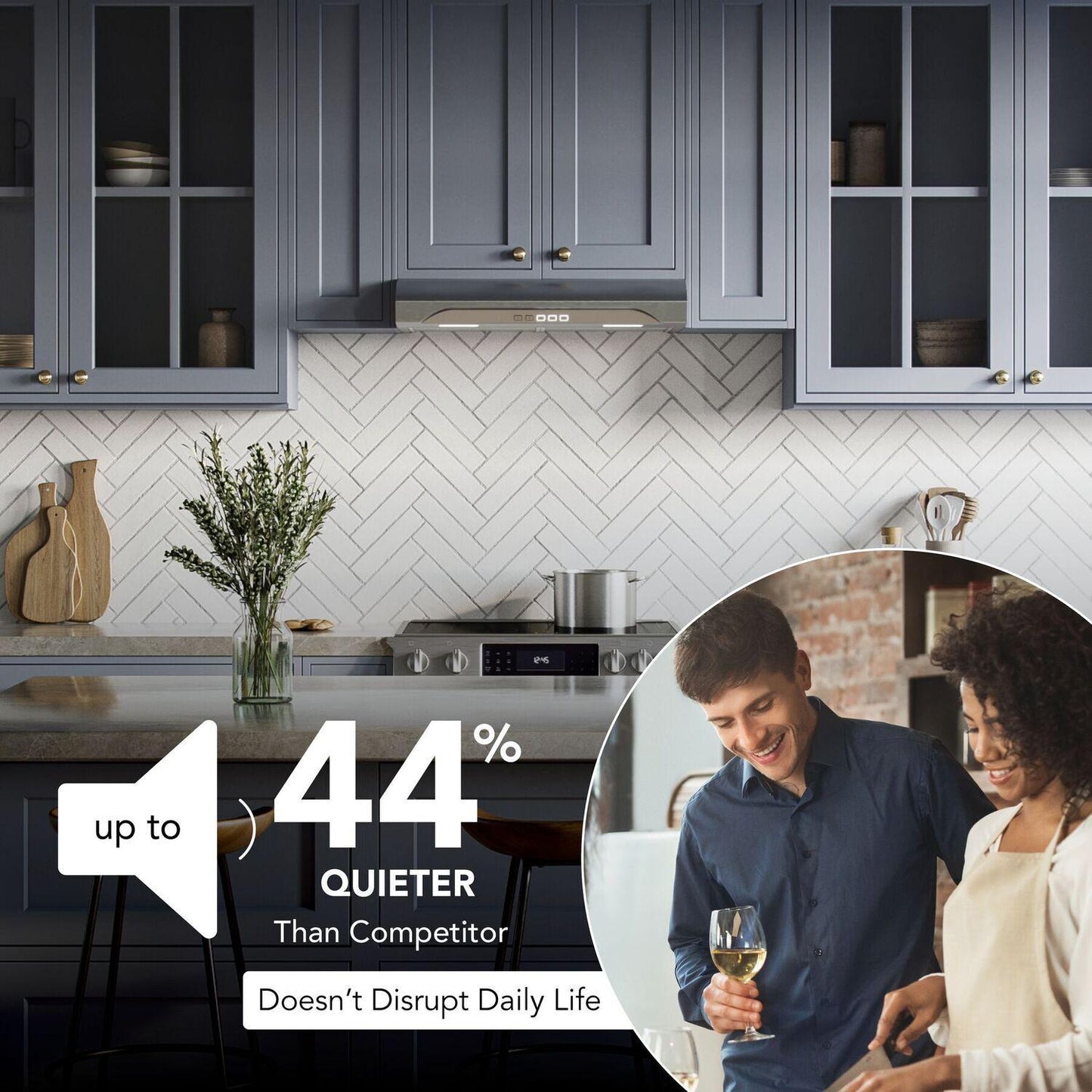 Broan ALT2303SS Alta 30-Inch 350 MAX Blower CFM 1.5 Sones Stainless Steel Range Hood