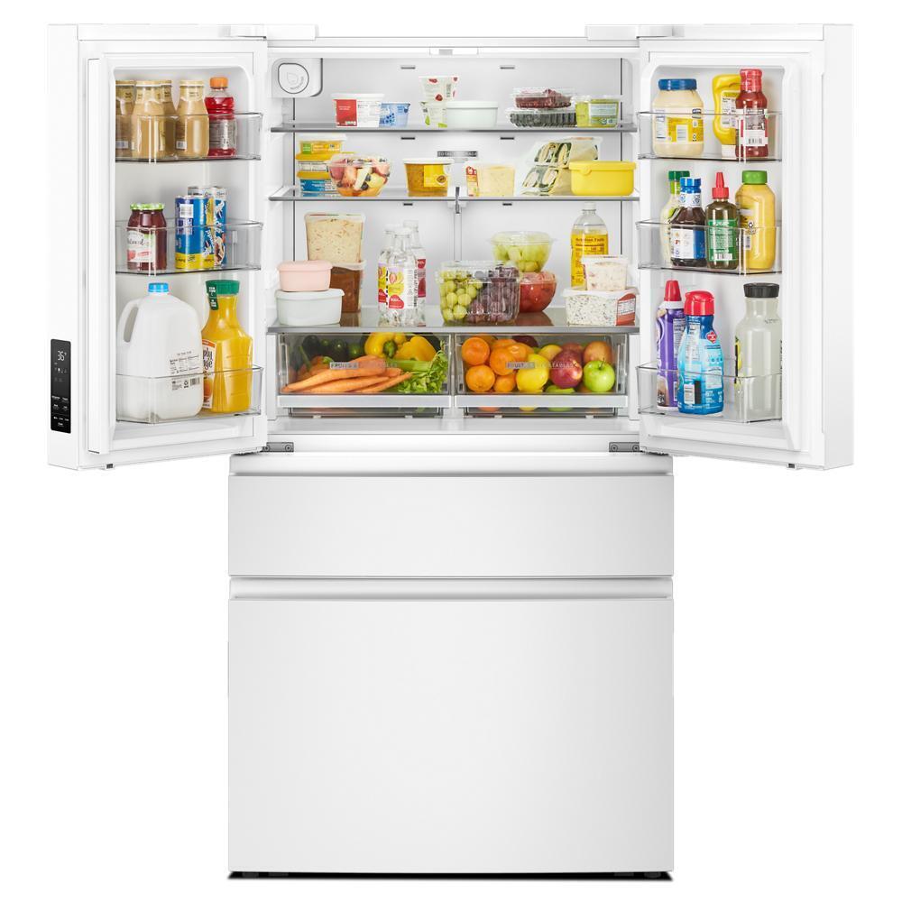 Whirlpool WRMF3336SW 30 Cu. Ft. Family-Sized Capacity French door refrigerator with Flexible Tempearture Drawer
