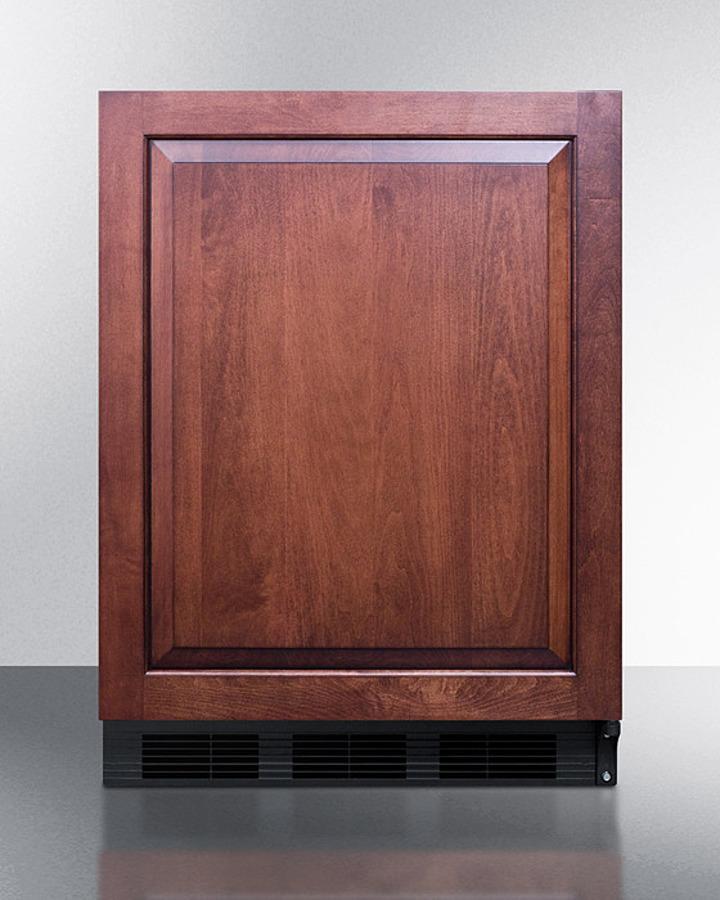 Summit AL752BKBIIF 24" Wide Built-in All-refrigerator, ADA Compliant (panel Not Included)