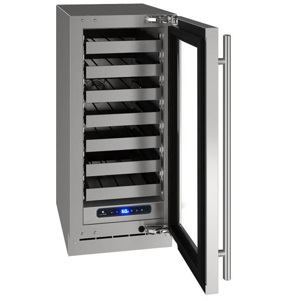 U-Line UHWC515SG01A Hwc515 15" Wine Refrigerator With Stainless Frame Finish and Field Reversible Door Swing (115 V/60 Hz)