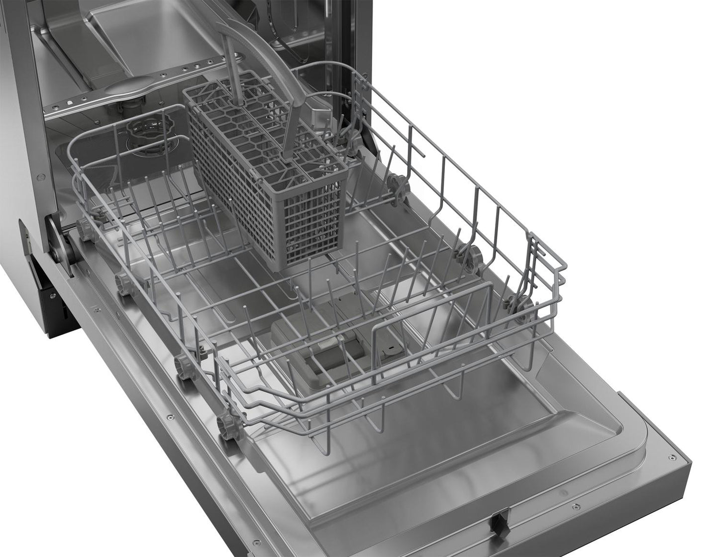 Sharp SDW4523MS 18 in. Stainless Steel 47 dB Dishwasher