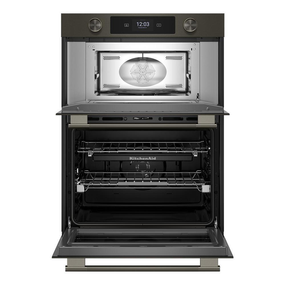 Kitchenaid KOEC730SBE Smart Combo Wall Oven with Assisted Cook Cycles