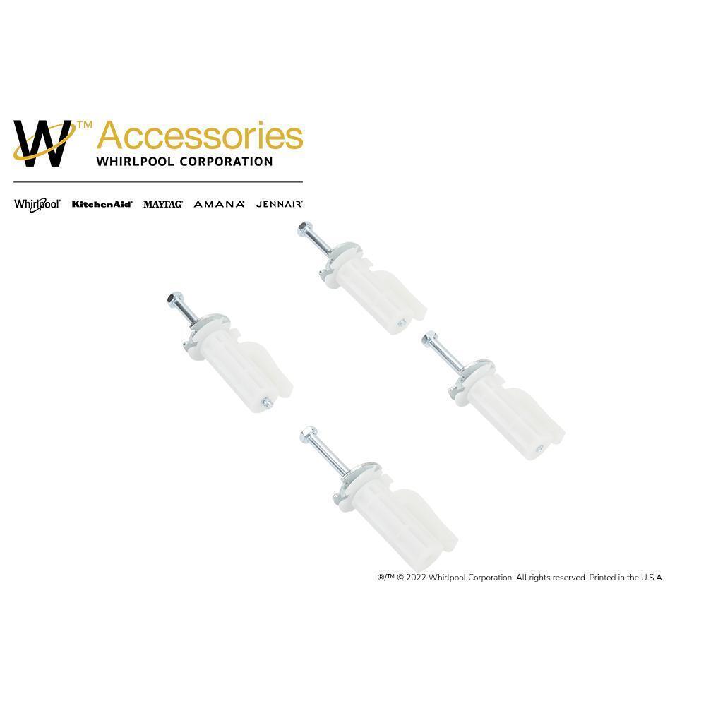 Whirlpool W10763471 Washer Shipping Bolt Kit That Includes Four Bolts