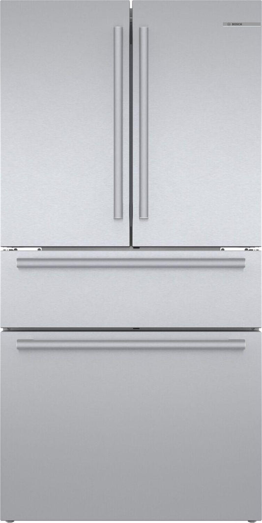Bosch B36CL80SNS 800 Series, French Door Bottom freezer, multi door, 36'', Brushed steel (with anti-fingerprint)