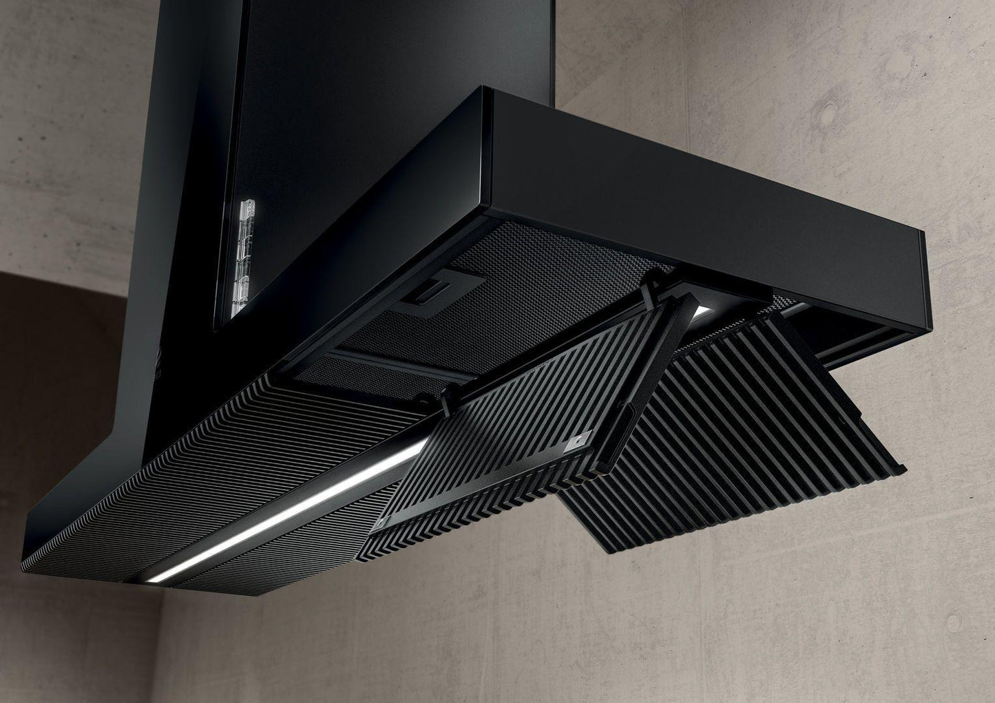 Elica EHI613SS HAIKU IS Island Range Hood 13" wide - 600CFM