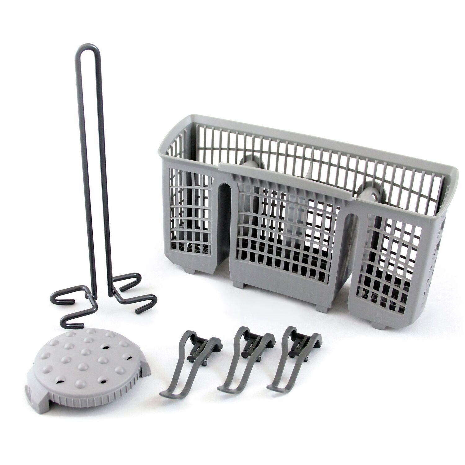 Bosch Dishwasher Accessory Kit with Extra Tall Item Sprinkler, Vase/Bottle Holder, 3 Plastic Item Clips and Small Item Basket - Main Lineup