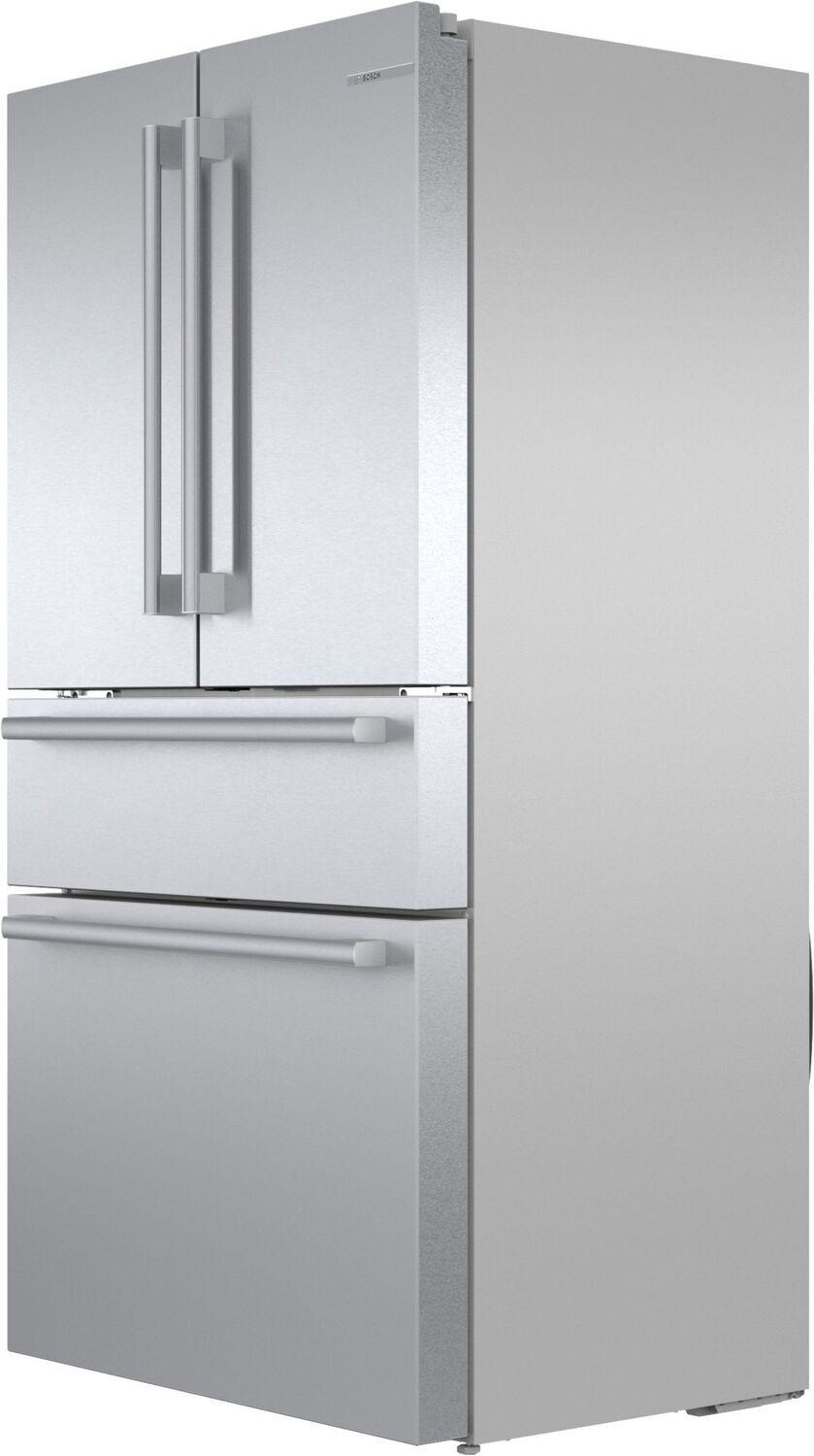 Bosch B36CL80SNS 800 Series, French Door Bottom freezer, multi door, 36'', Brushed steel (with anti-fingerprint)