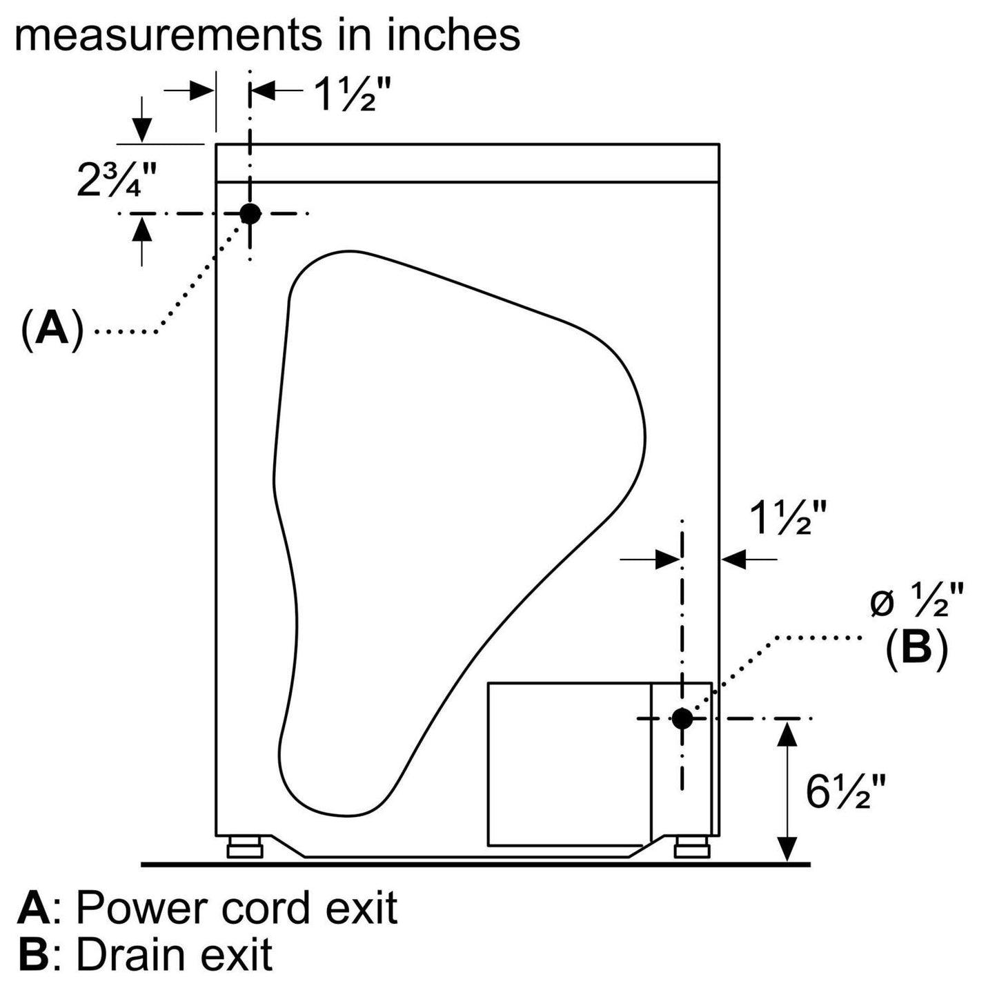 Bosch 500 Series Heat Pump Dryer WTW87NH1UC