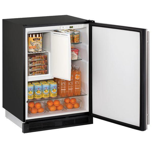 U-Line U1224RFS00B 1224rf 24" Refrigerator/freezer With Stainless Solid Finish (115 V/60 Hz Volts /60 Hz Hz)