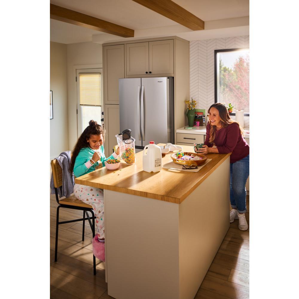 Whirlpool WRFF3336SZ 36-Inch French Door Refrigerator with Interior Water Dispenser - 31 cu. ft.