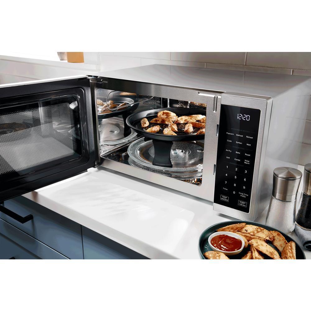 Whirlpool WMCS5522RS 1.0 cu. ft. Stainless Steel All-In-One Multifunctional Countertop Microwave With Air Fry - 900 watt