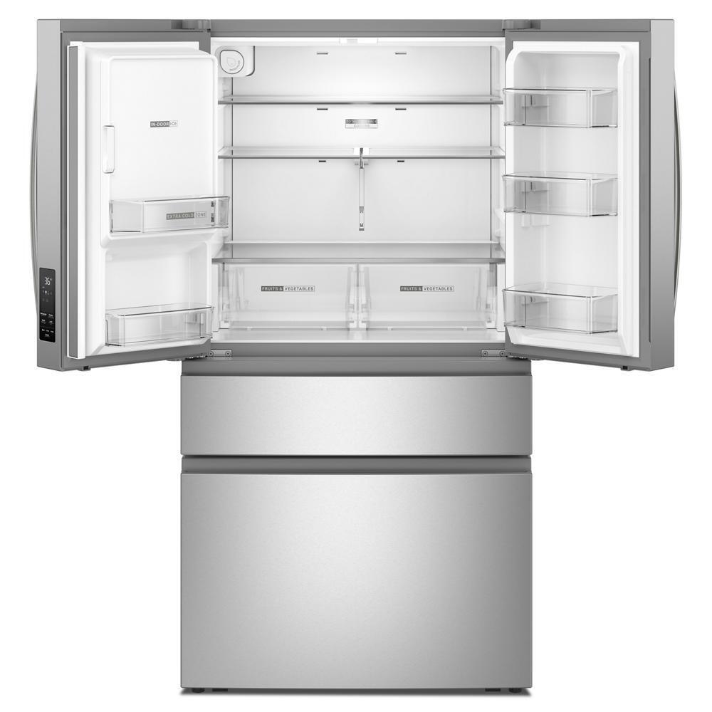 WRMF3636SZ Whirlpool® 29 Cu. Ft. Family-Sized Capacity French door refrigerator with Flexible Temperature Drawer
