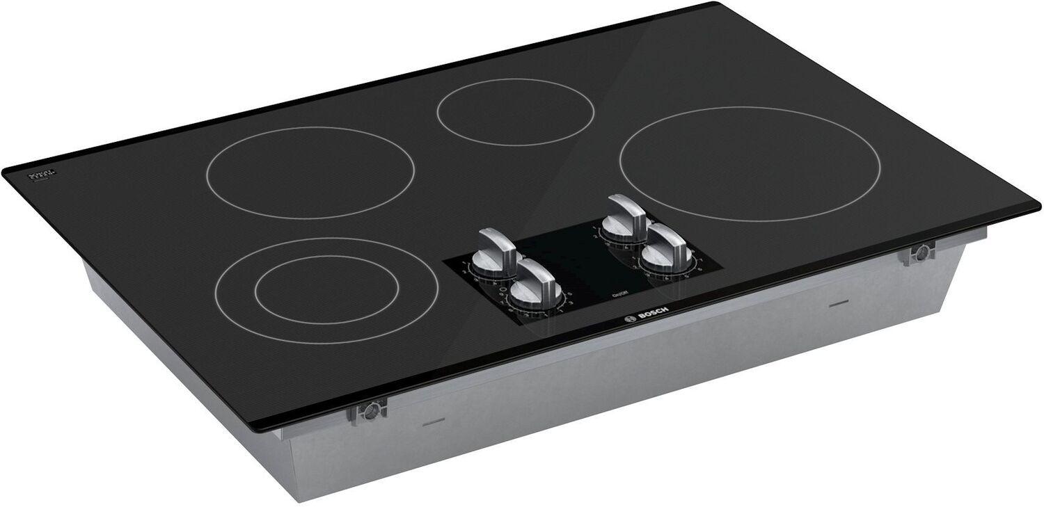 Bosch NEM5066UC 500 Series, 30" KNOB CNT, 4 ELEMENT, ELEC. C-TOP BLACK