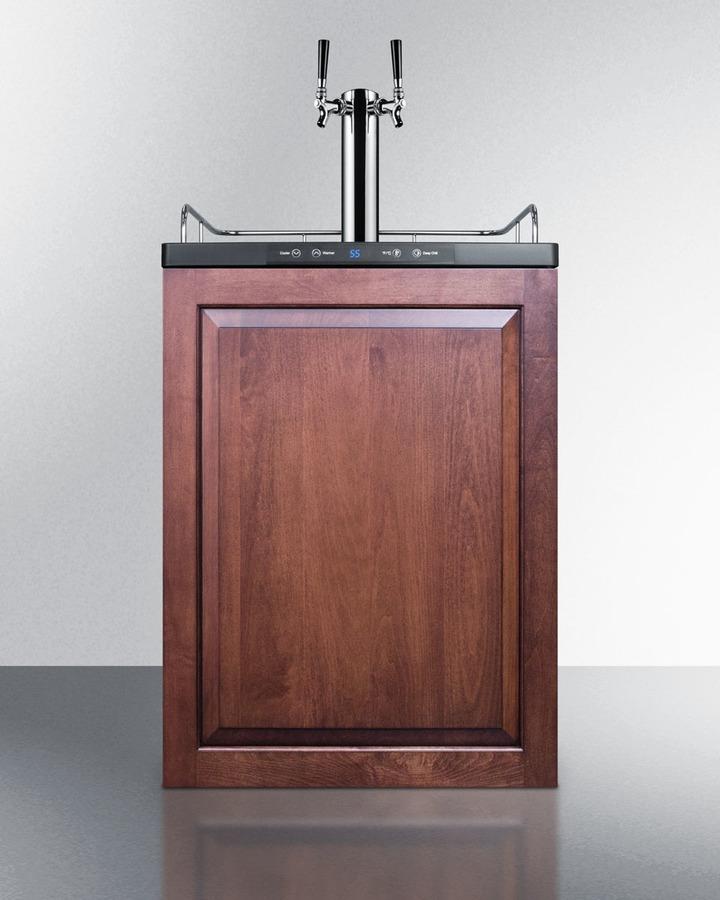 Summit SBC635MBIIFTWIN 24" Wide Built-in Kegerator (panel Not Included)