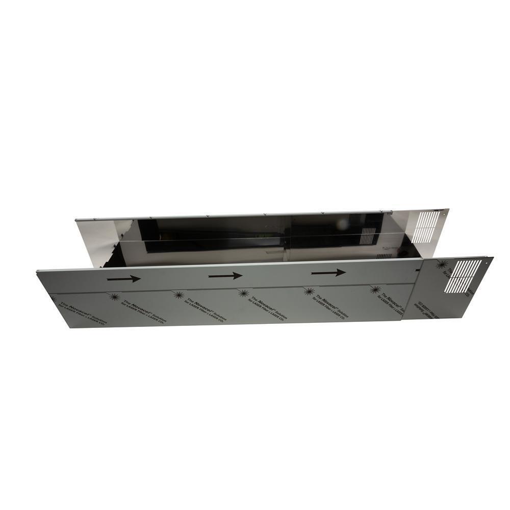 Kitchenaid W11522794 Wall-Mount Hood Chimney Extension Kit, Stainless Steel, for ceilings between 10-1/2' to 12'