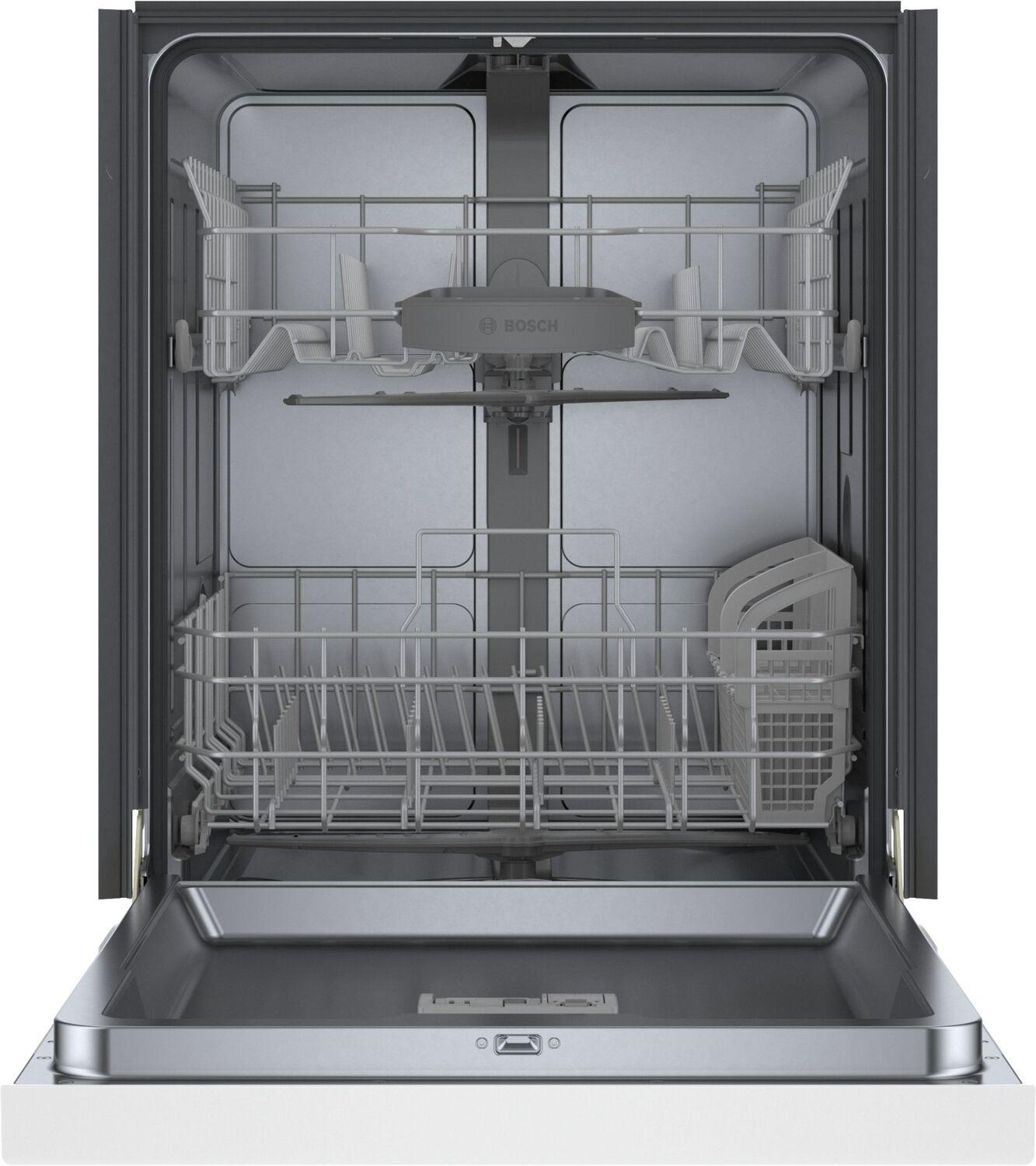 Bosch SHE41CM2N 100 Series, built-under dishwasher, 24'', White