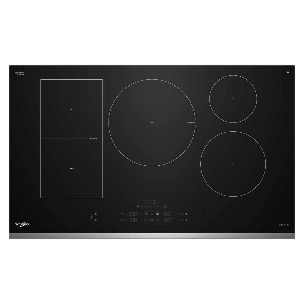 Whirlpool WCIT7536SS 36" Intelligent Induction Cooktop with Temp Cook™ Technology and WipeClean™ Coating