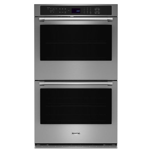 Maytag MOED6027LZ 27-inch Double Wall Oven with Air Fry and Basket - 8.6 cu. ft.