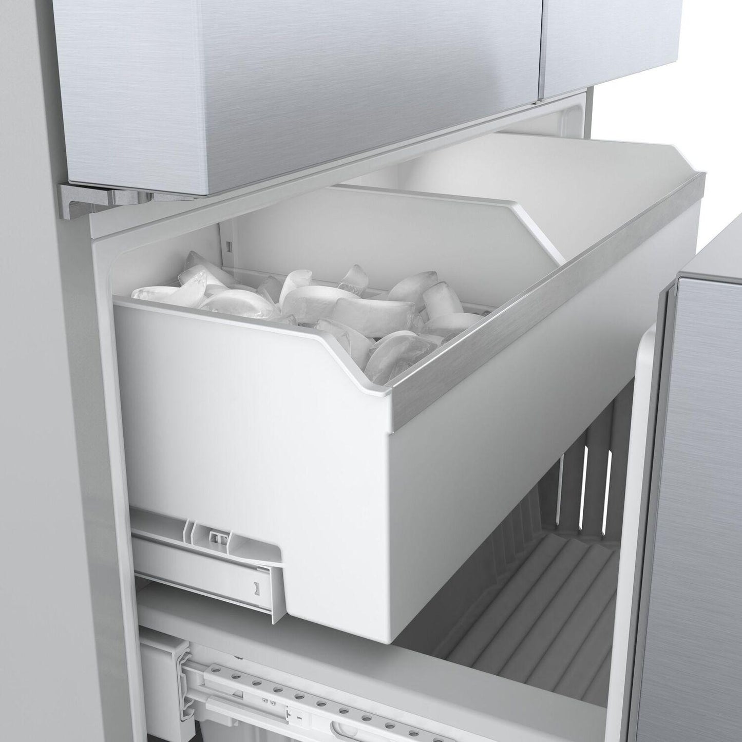 Bosch B36CD50SNS 500 Series French Door Bottom Mount Refrigerator 36" Stainless steel (with anti-fingerprint), Total No Frost