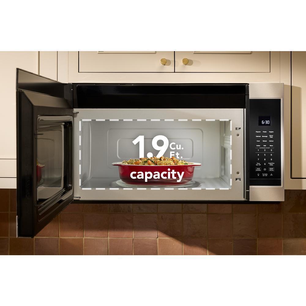 Kitchenaid KMMS130RPS 1.9 Cu. Ft. Microwave Hood Combination with Auto Functions