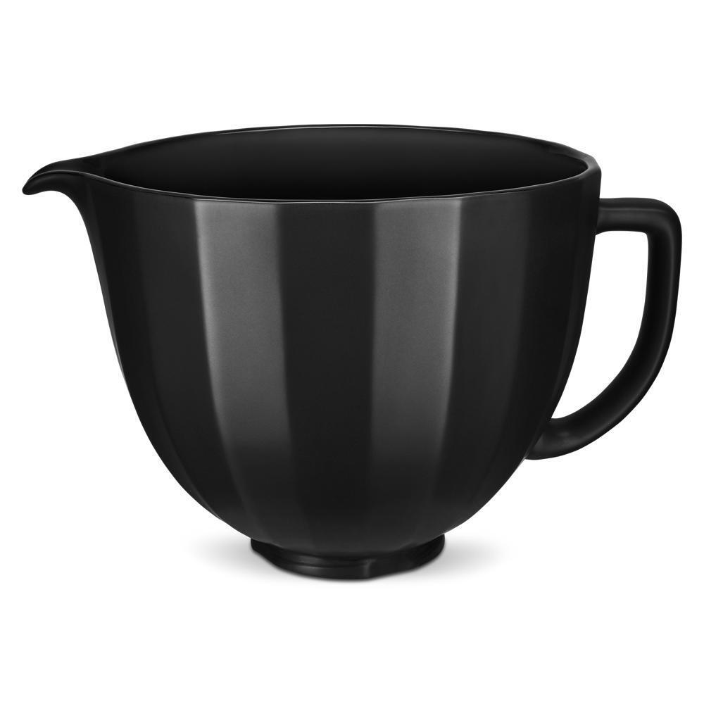 Kitchenaid KSM2CB5PBS 5 Quart Black Shell Ceramic Bowl