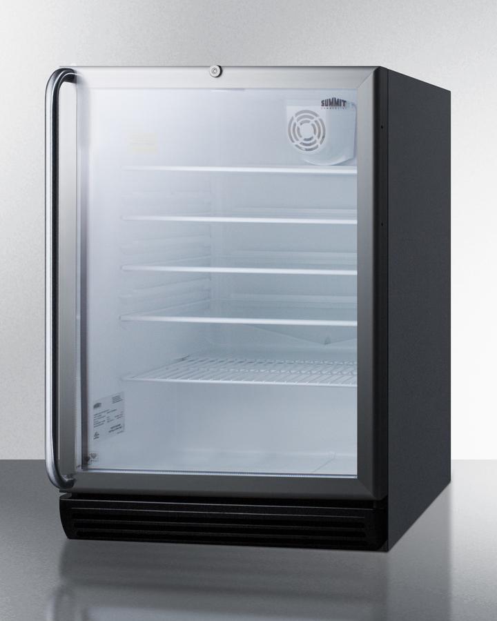 Summit SCR600BGLSHADA 24" Wide Beverage Center, ADA Compliant