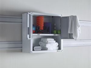 Gladiator GAWC042PZY 4' Wide GearTrack® Channels (2-Pack)