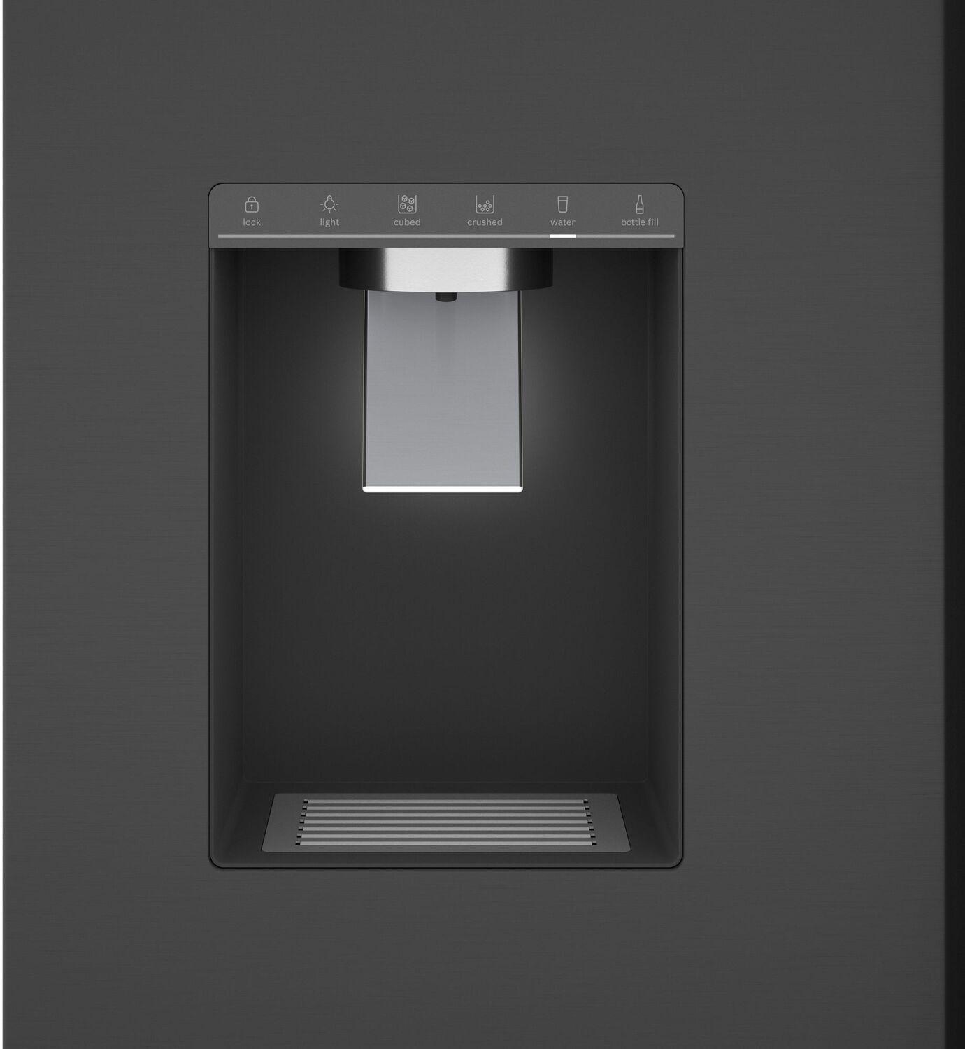 Bosch B36CD50SNB 500 Series French Door Bottom Mount Refrigerator 36" Black Stainless Steel, Total No Frost