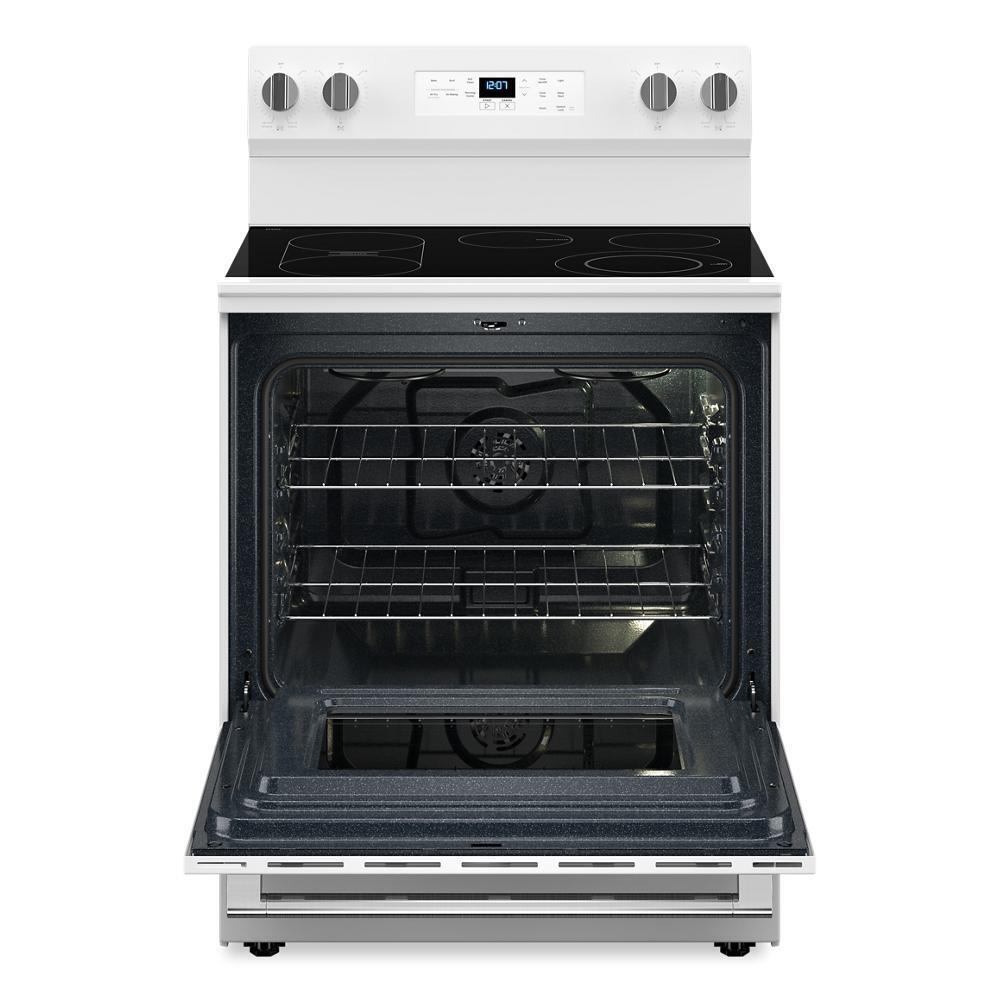 Maytag MFES6030RW 30-Inch Wide Electric Range With No Preheat Air Fry and Air Baking - 5.3 cu. ft.
