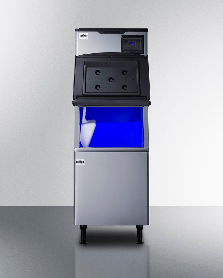 Summit BIM352KBIN 350 Lb. Commercial Ice Machine With Stainless Steel Bin