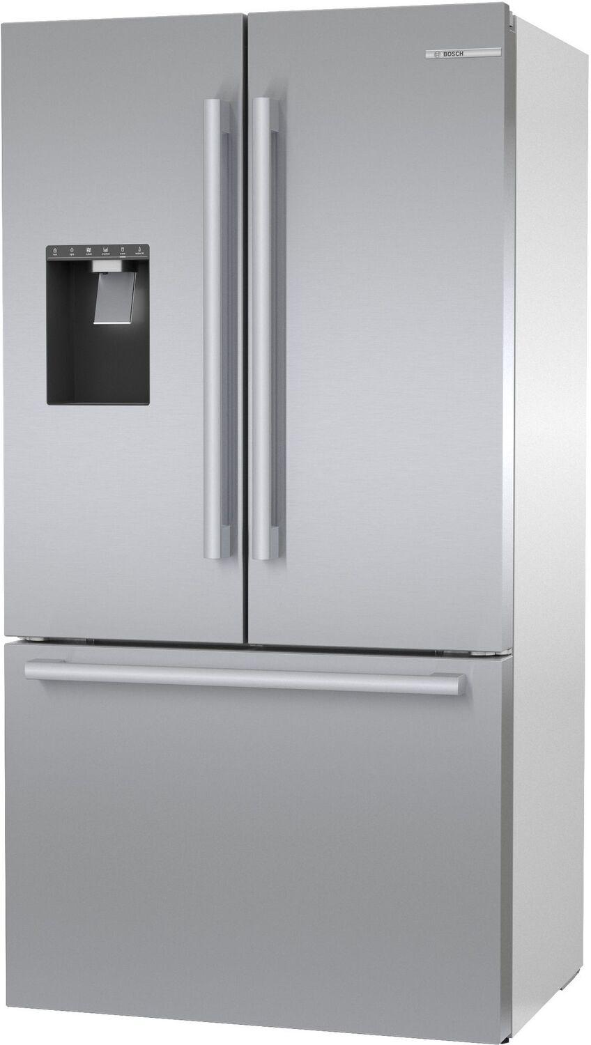 Bosch B36CD50SNS 500 Series French Door Bottom Mount Refrigerator 36" Stainless steel (with anti-fingerprint), Total No Frost