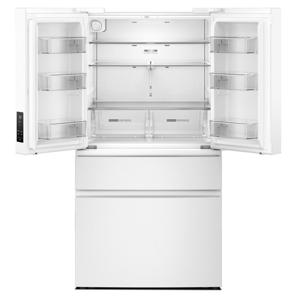 Whirlpool WRMF3336SW 30 Cu. Ft. Family-Sized Capacity French door refrigerator with Flexible Tempearture Drawer