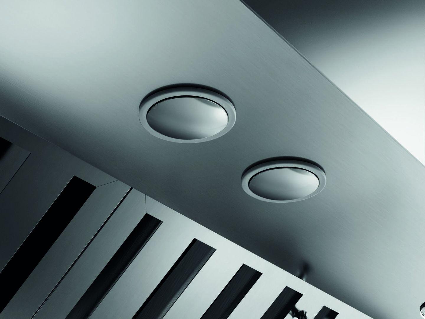 Elica EVI648S1 VAVANO IS Island Range Hood 48" wide - 600CFM