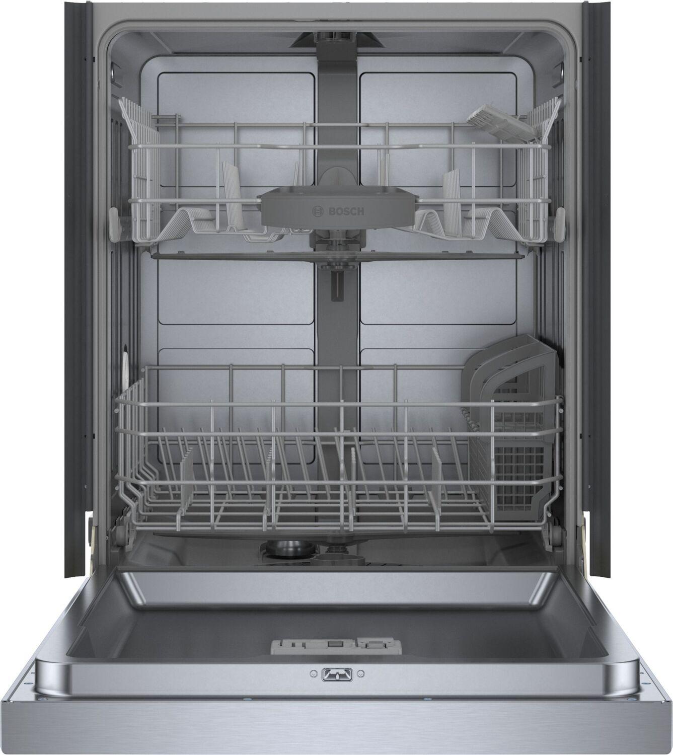 Bosch SHE3AEE5N 100 Series Dishwasher 24" Stainless Steel Anti-fingerprint
