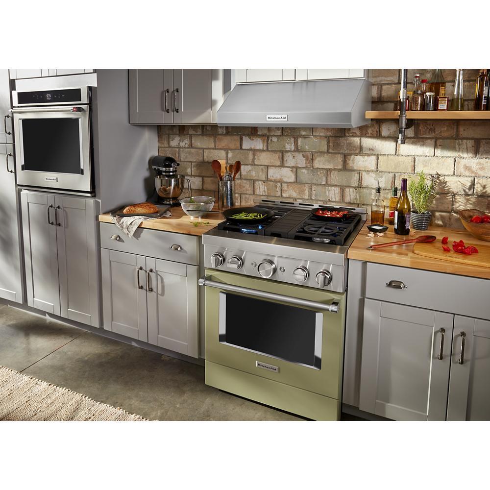 KFGC500JAV KitchenAid® 30'' Smart Commercial-Style Gas Range with 4 Burners