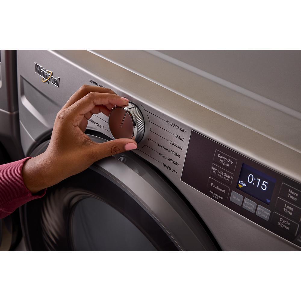 Whirlpool WGD5720RU 7.4 cu. ft. Smart Front Load ENERGY STAR® Gas Dryer with Wrinkle Shield™ Option