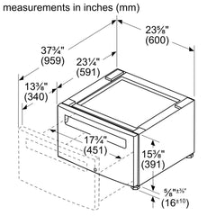 Bosch WTZPW2XD Dryer platform with pull-out
