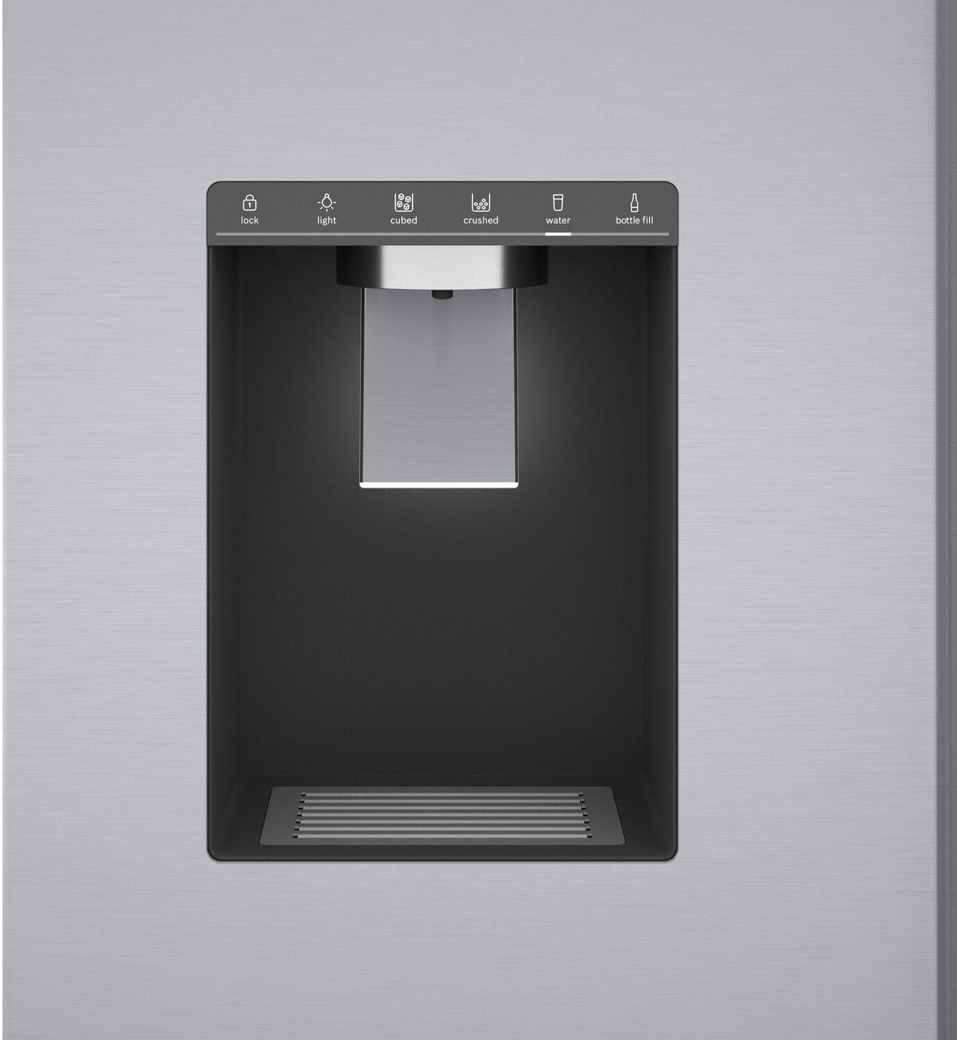 Bosch B36CD50SNS 500 Series French Door Bottom Mount Refrigerator 36" Stainless steel (with anti-fingerprint), Total No Frost