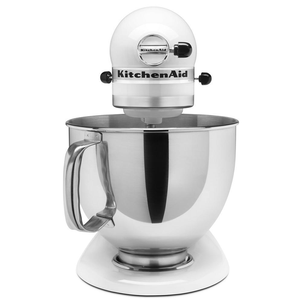Kitchenaid RRK150WH Refurbished Artisan® Series 5 Quart Tilt-Head Stand Mixer