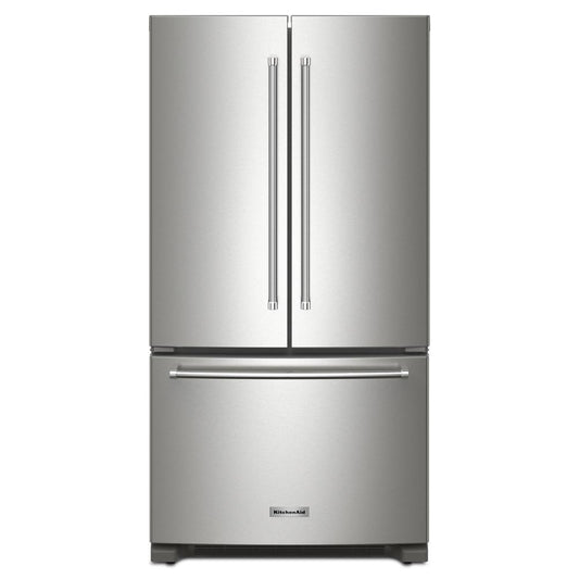 Kitchenaid KRFC136RPS 20 cu. ft. 36-Inch Width Counter-Depth French Door Refrigerator with Interior Dispense