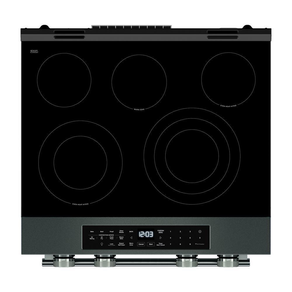 Kitchenaid KSES530SJP 5.3 Cu. Ft. Smart Slide-in Electric Range with Two Even-Heat™ Hyper Elements and Convection Cooking Modes