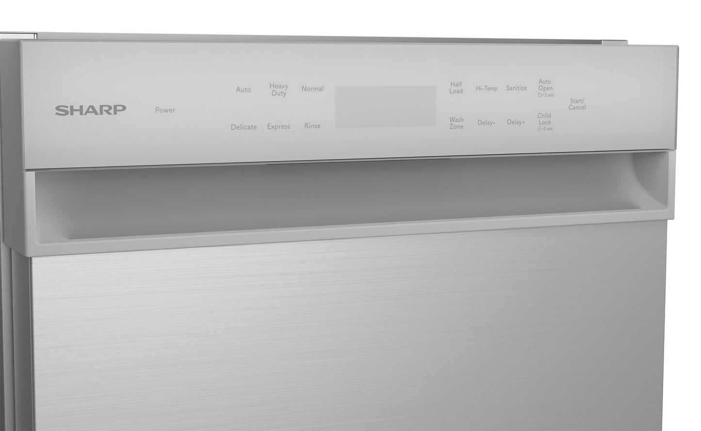 Sharp SDW4523MS 18 in. Stainless Steel 47 dB Dishwasher