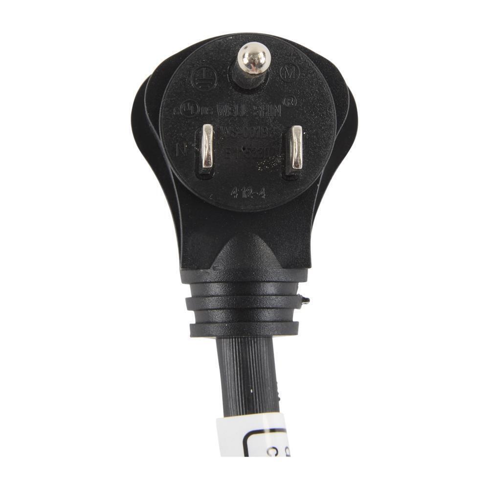 Maytag W11546624 1.7' Dishwasher Power Cord 3 Wire 15 Amp Right Angle Plug