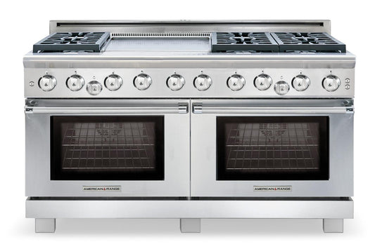 American Range ARROB606GDGR Americana 60 Inch Performer Range
