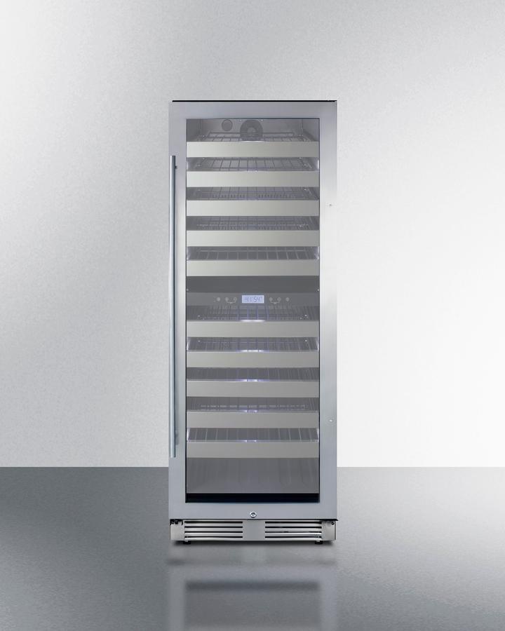 Summit SWCP2116 24" Wide Dual-zone Wine Cellar