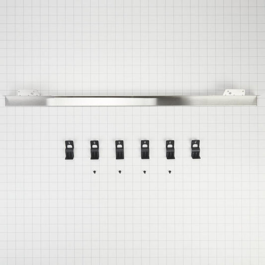 Kitchenaid W10837579 Built-In Range Flush Installation Trim Kit, Stainless Steel, fits JJW3430DS, JJW3430DP, JJW3830DS, and JJW3830DP