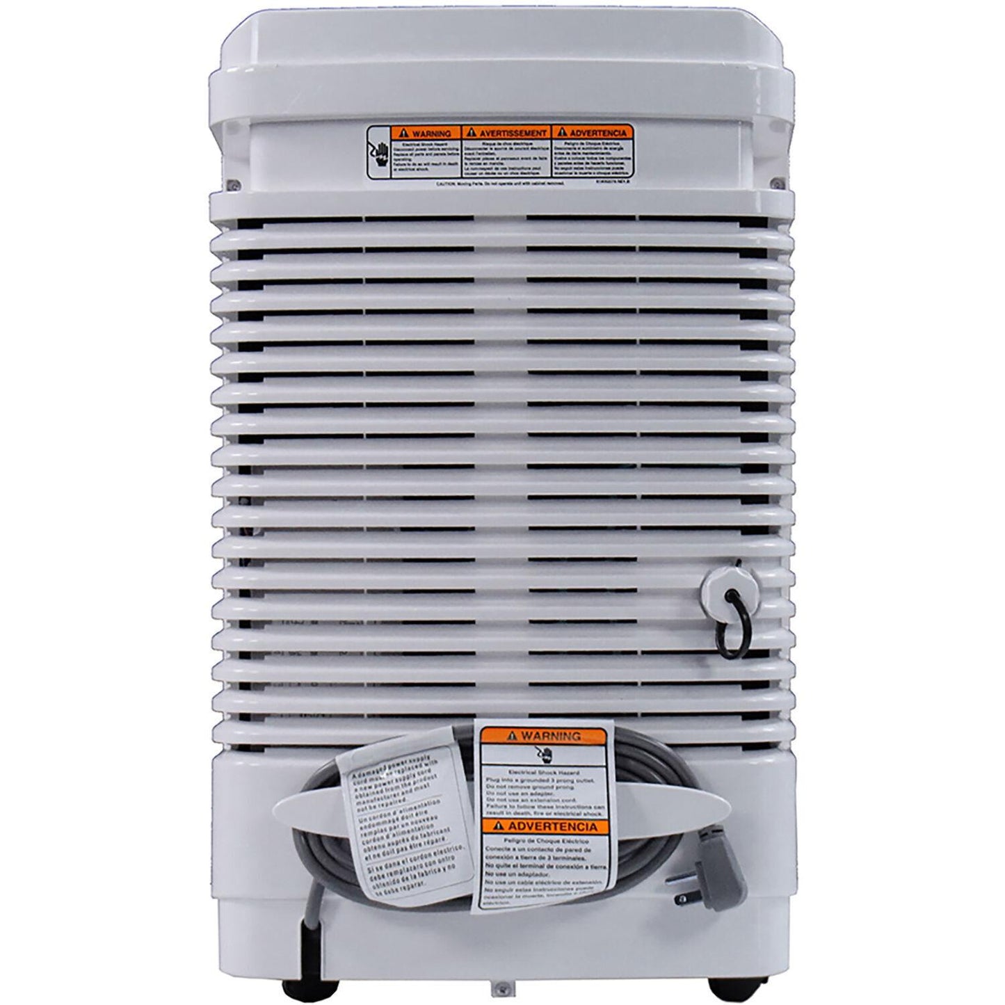 48 Pint Portable Dehumidifier with Adjustable Humidistat, Auto Shut-Off Indicator, and 24-Hour Timer