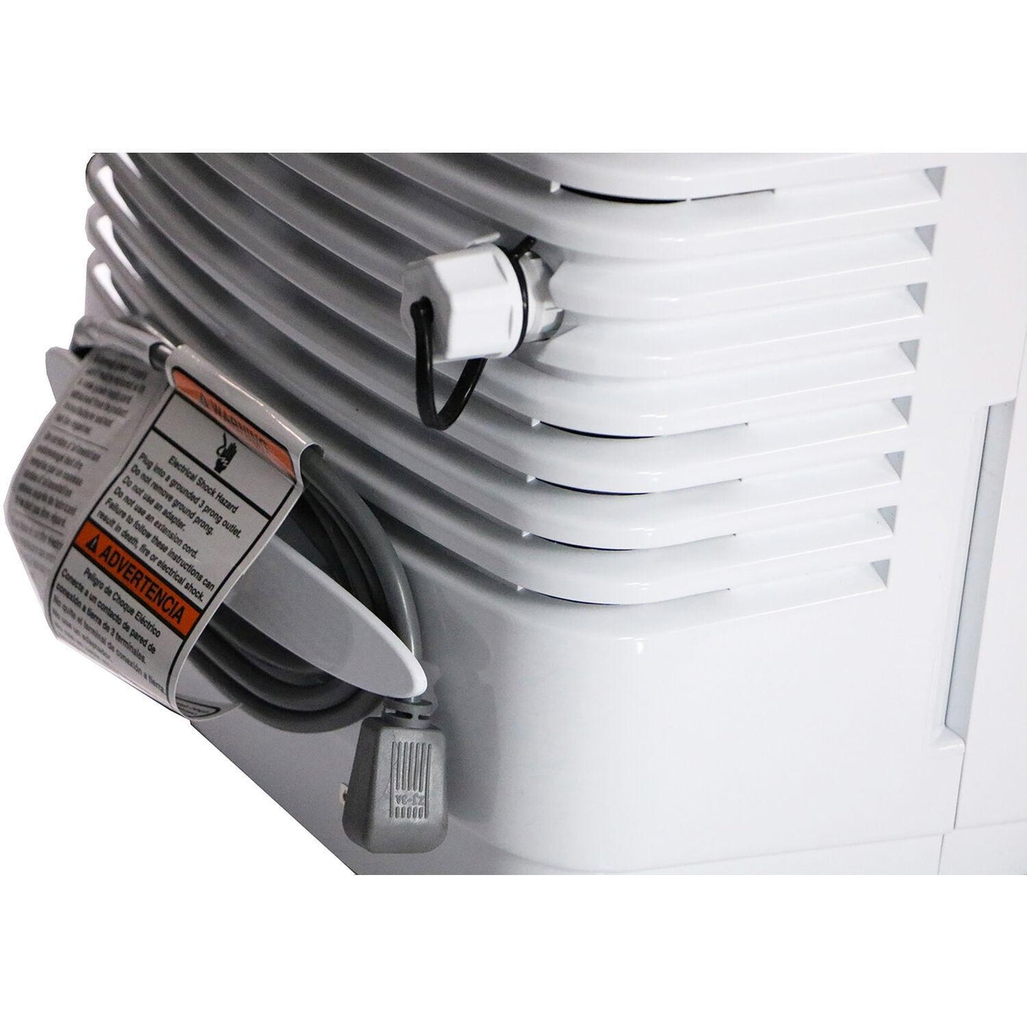 48 Pint Portable Dehumidifier with Adjustable Humidistat, Auto Shut-Off Indicator, and 24-Hour Timer